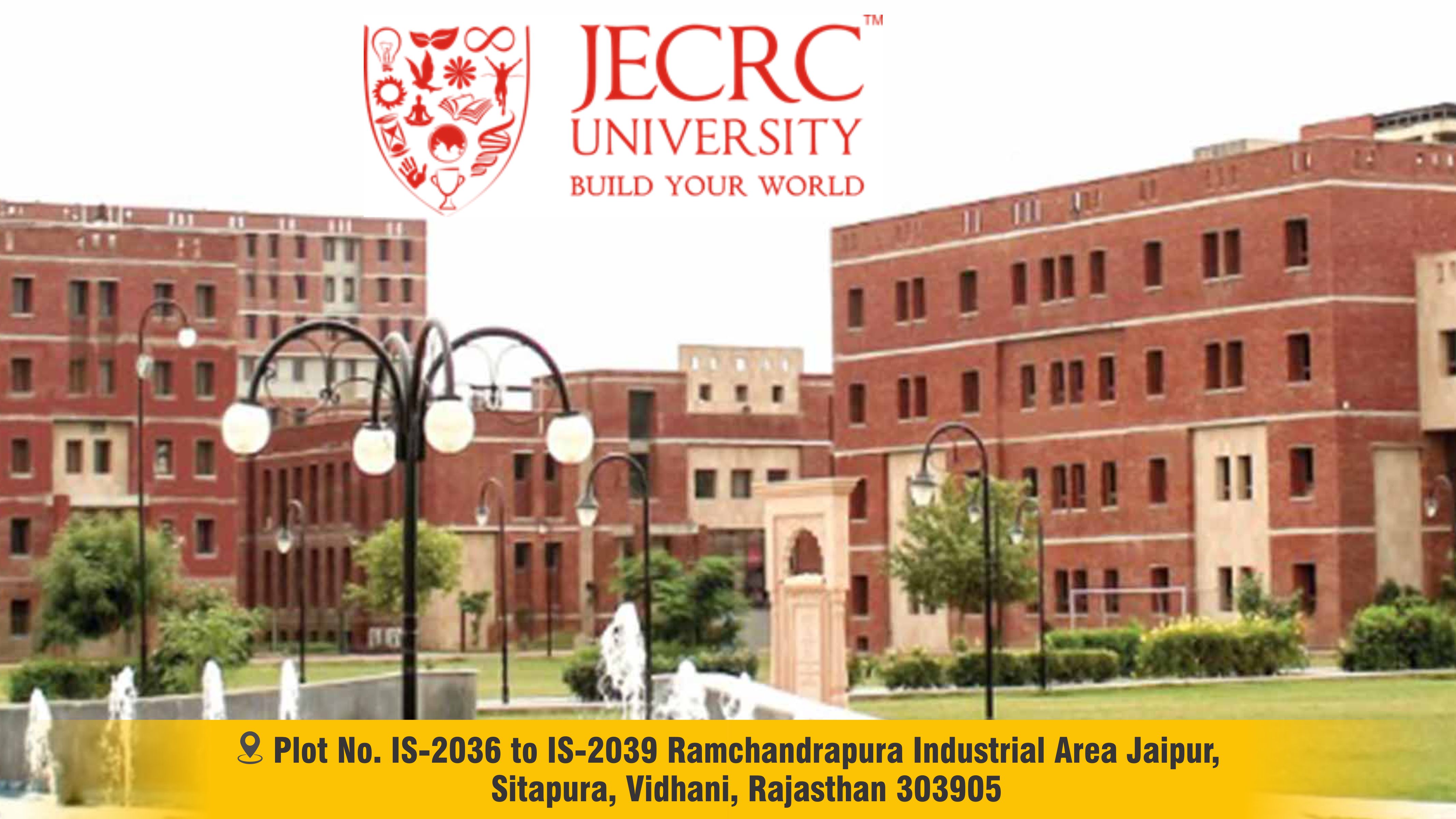 Out Side View of JECRC University Jaipur